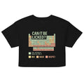 Can It Be Licked? Women's Crop Tee