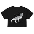 Purrannosaurus Rex Women's Crop Tee