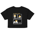 Stop Drop Roller Coaster Women's Crop Tee