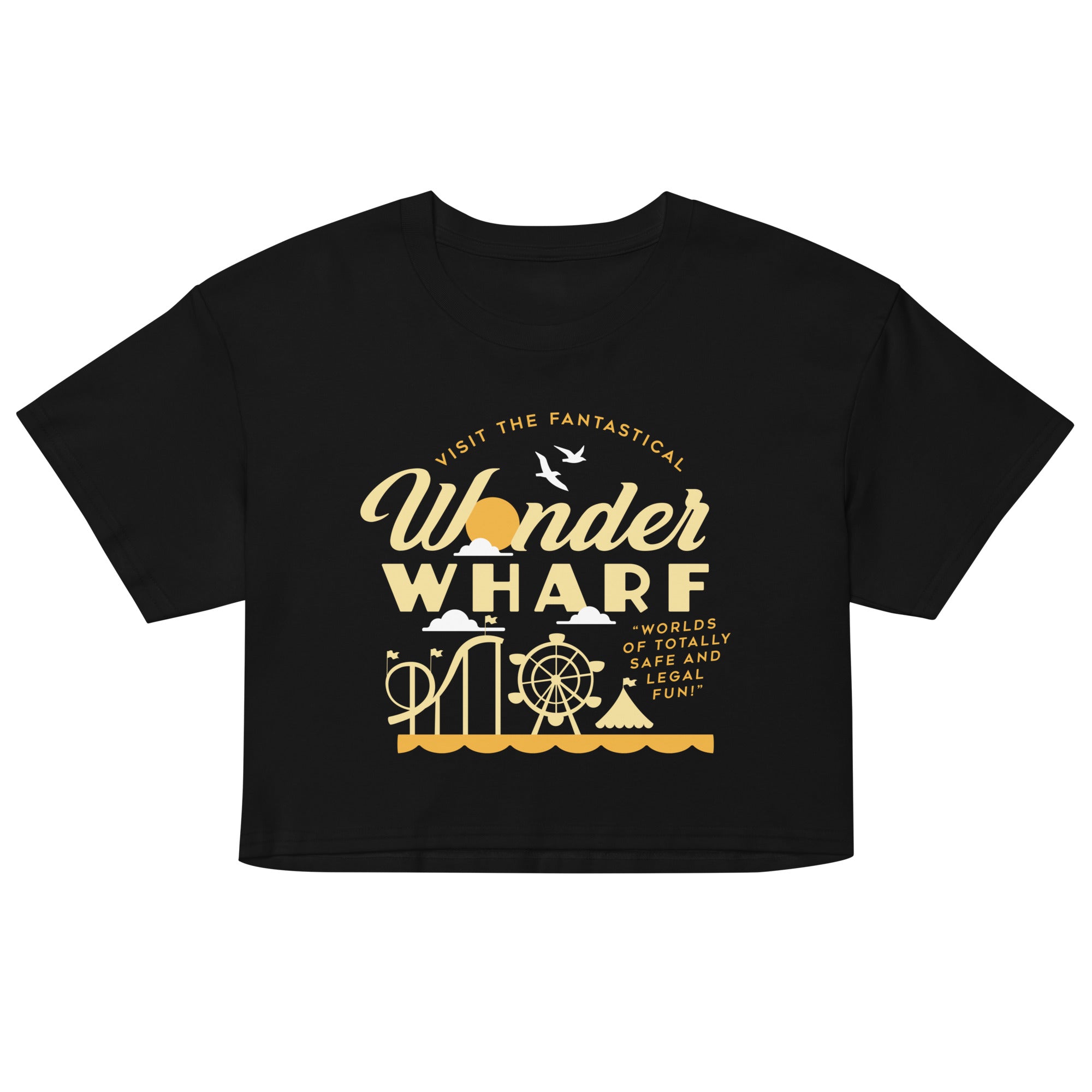 Wonder Wharf Women's Crop Tee