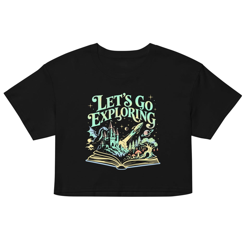 Let's Go Exploring Women's Crop Tee