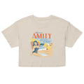 Welcome To Amity Women's Crop Tee