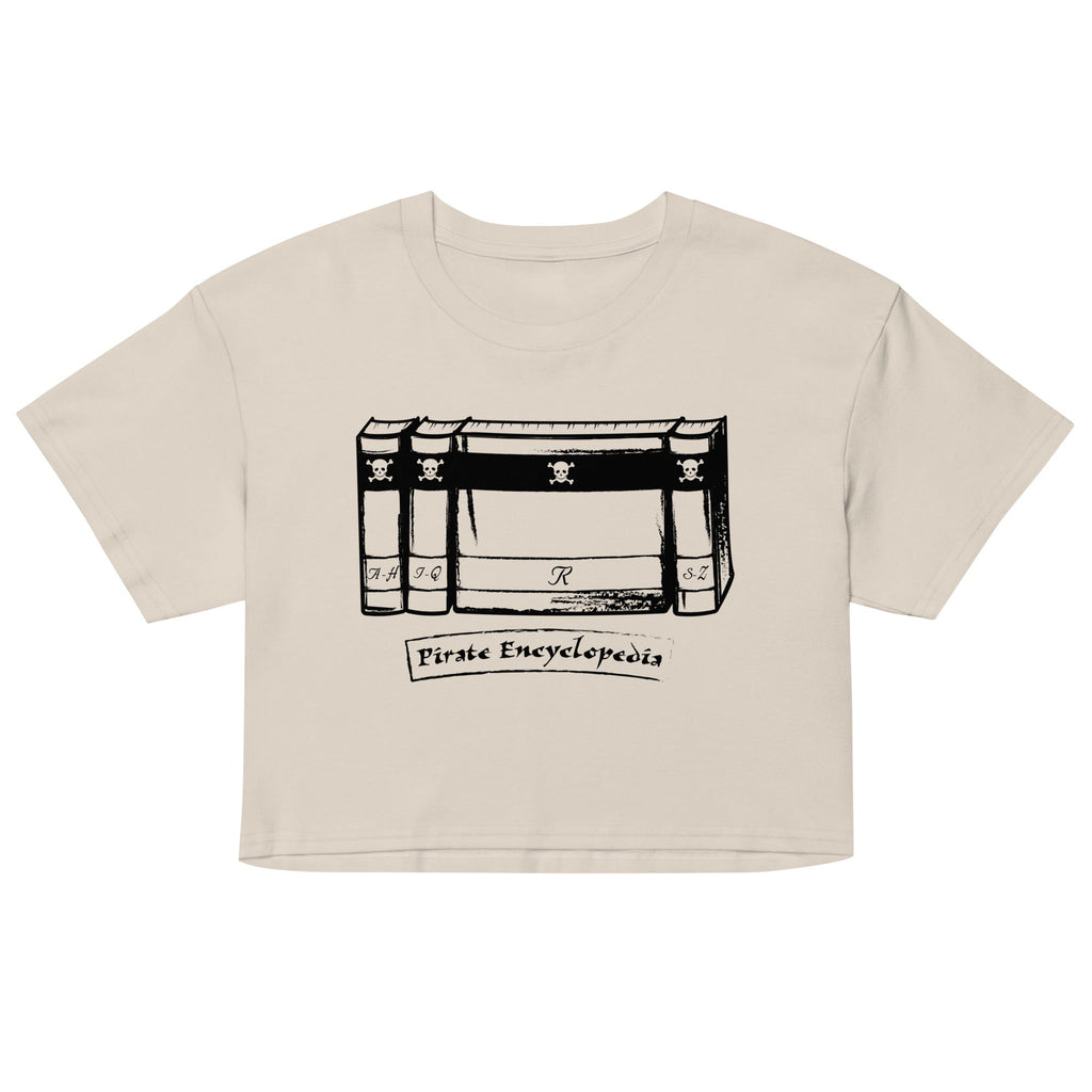 Pirate Encyclopedia Women's Crop Tee