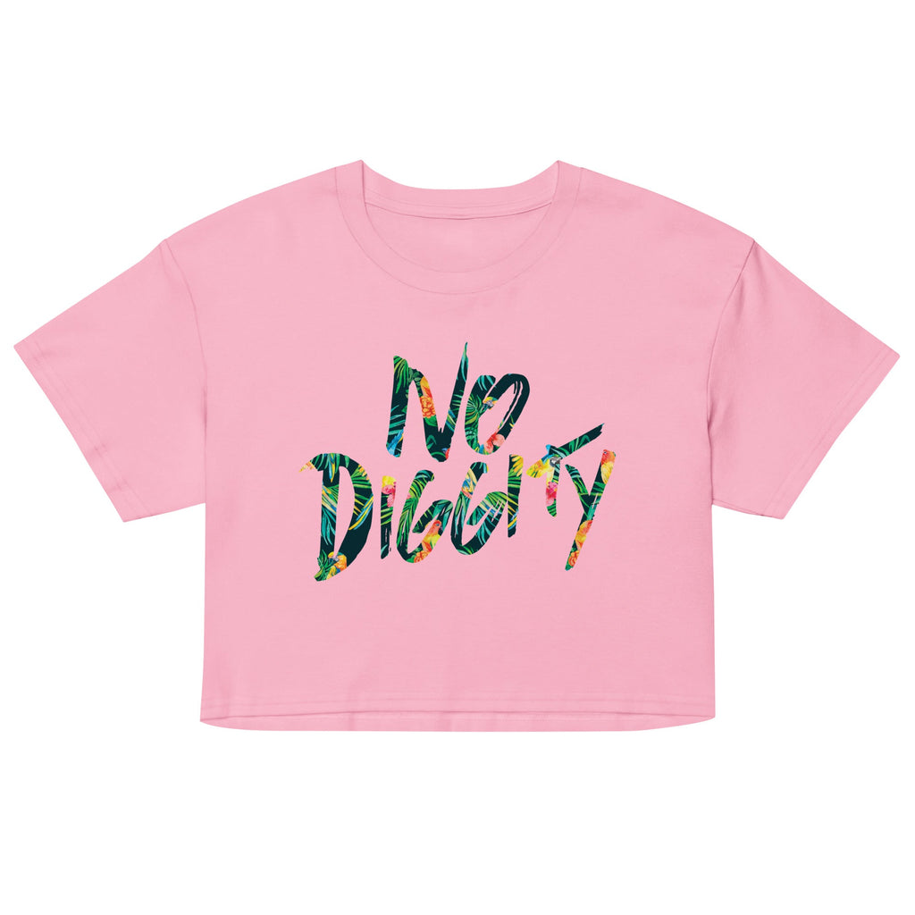 No Diggity Women's Crop Tee