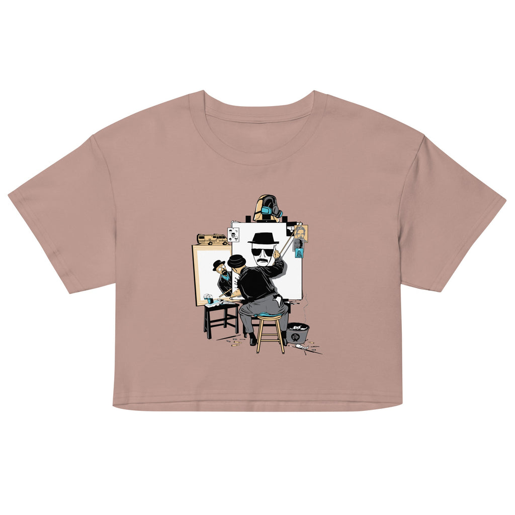 Heisenberg Self Portrait Women's Crop Tee