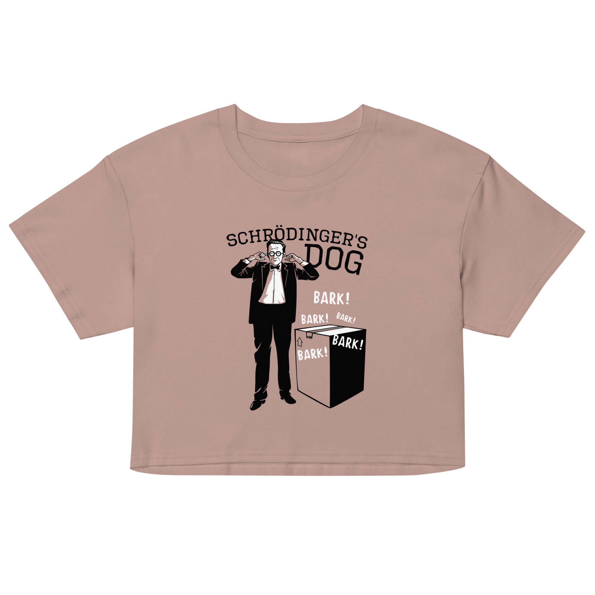 Schrodinger's Dog Women's Crop Tee