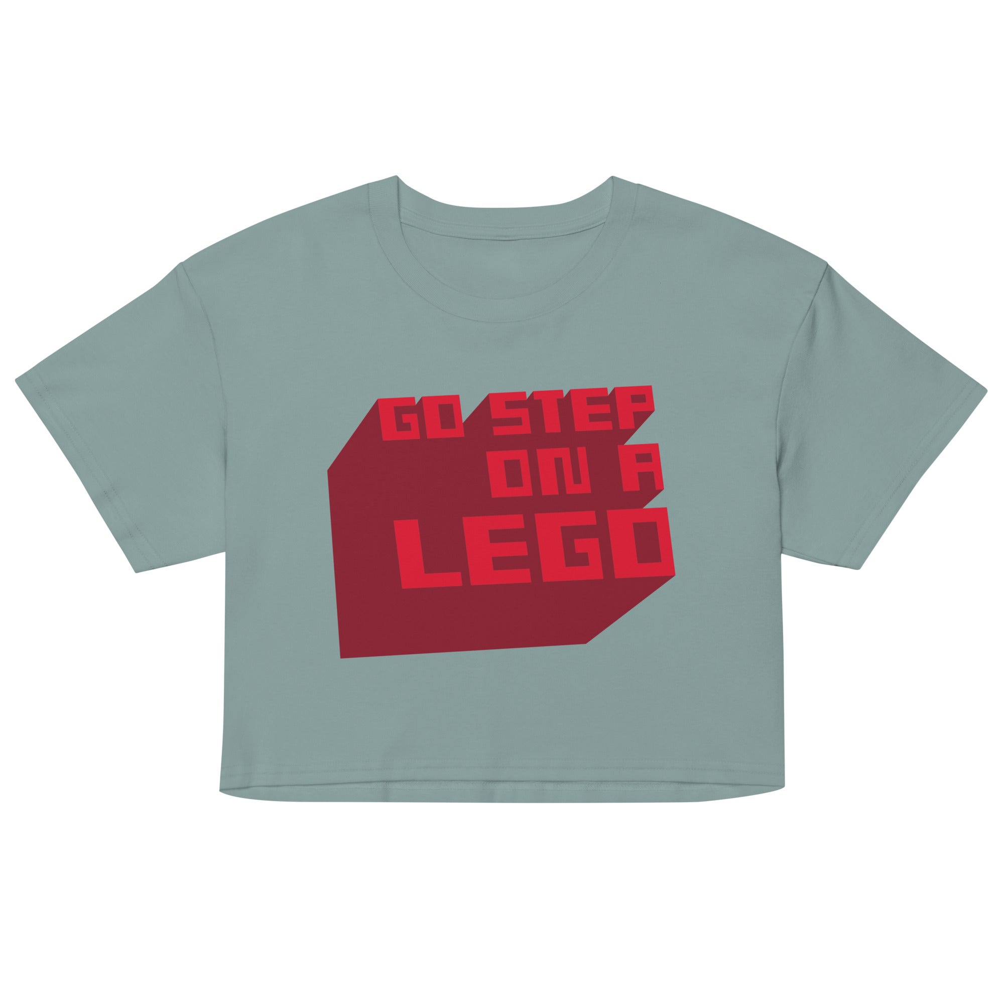 Go Step On A Lego Women's Crop Tee