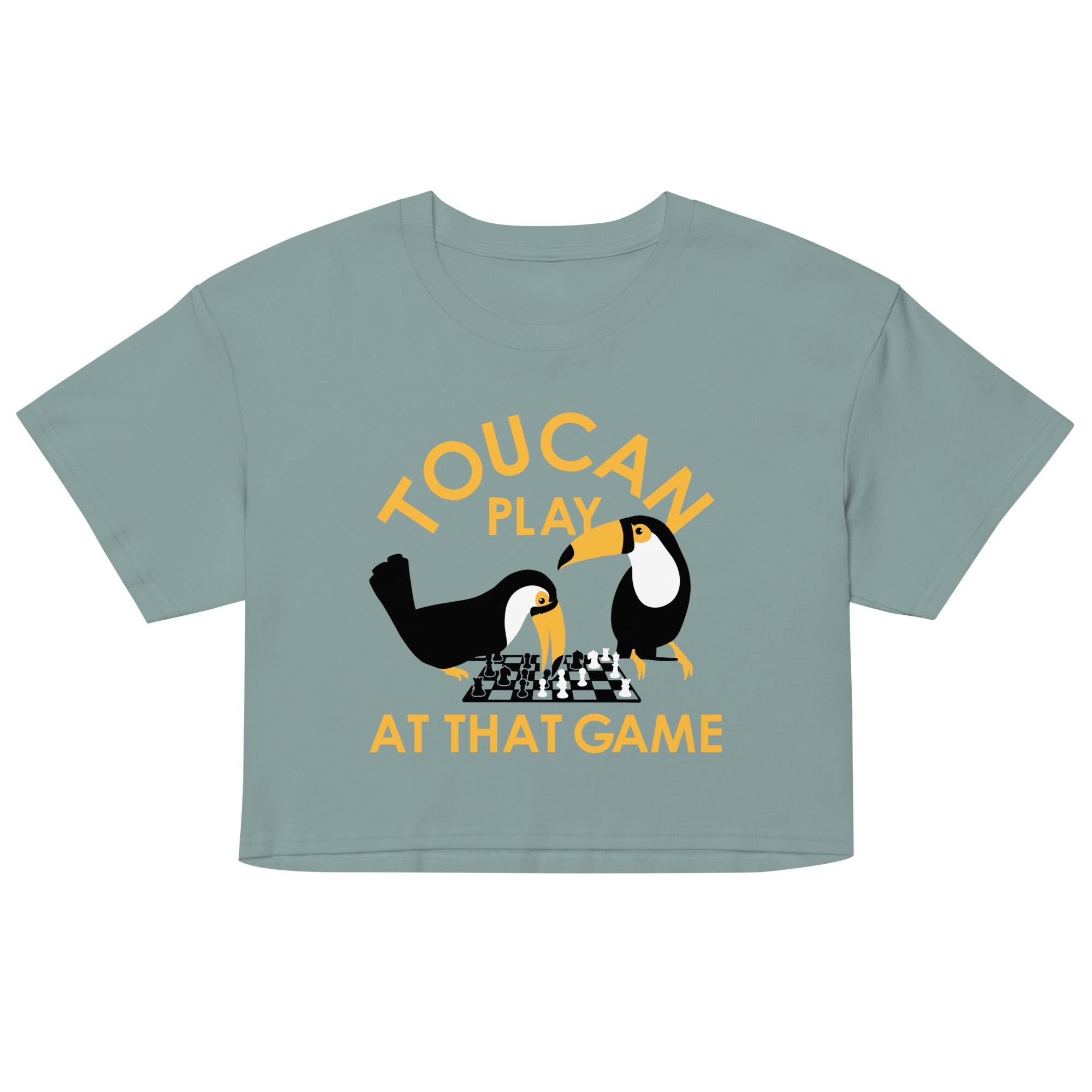 Toucan Play At That Game Women's Crop Tee