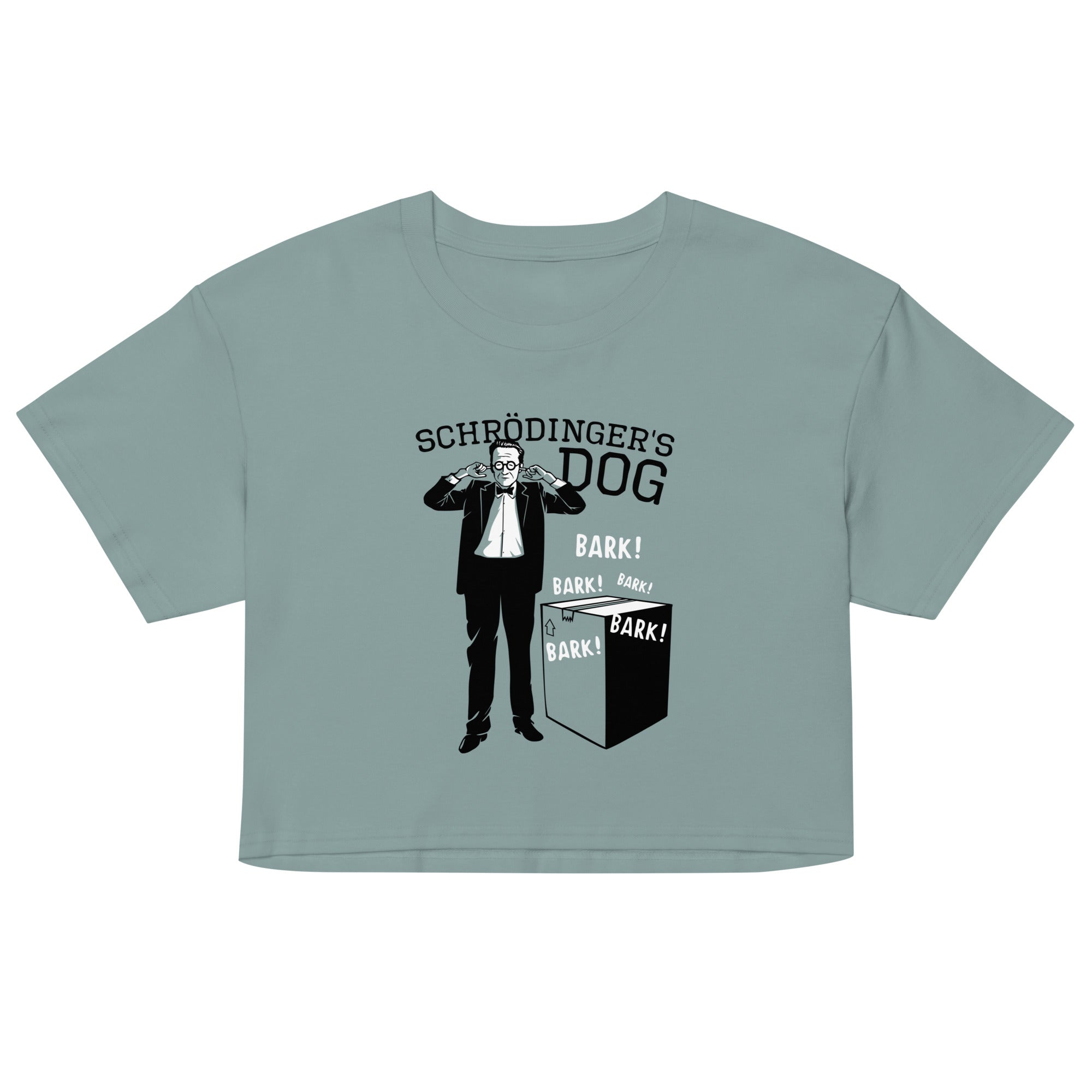 Schrodinger's Dog Women's Crop Tee