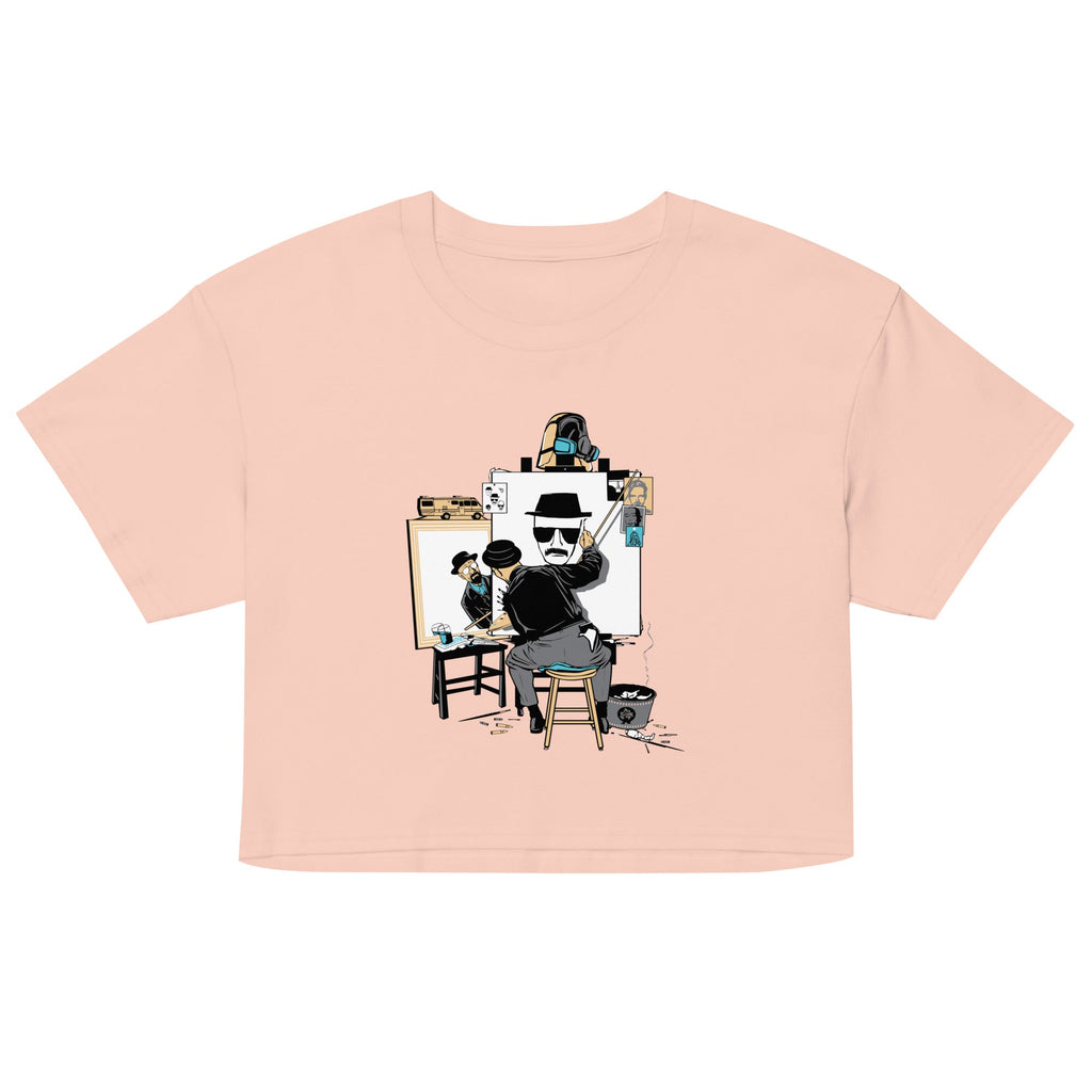 Heisenberg Self Portrait Women's Crop Tee