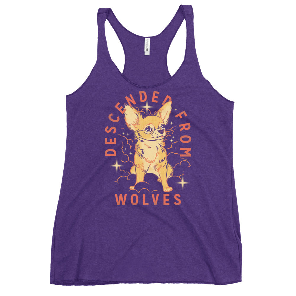 Descended From Wolves Women's Racerback Tank