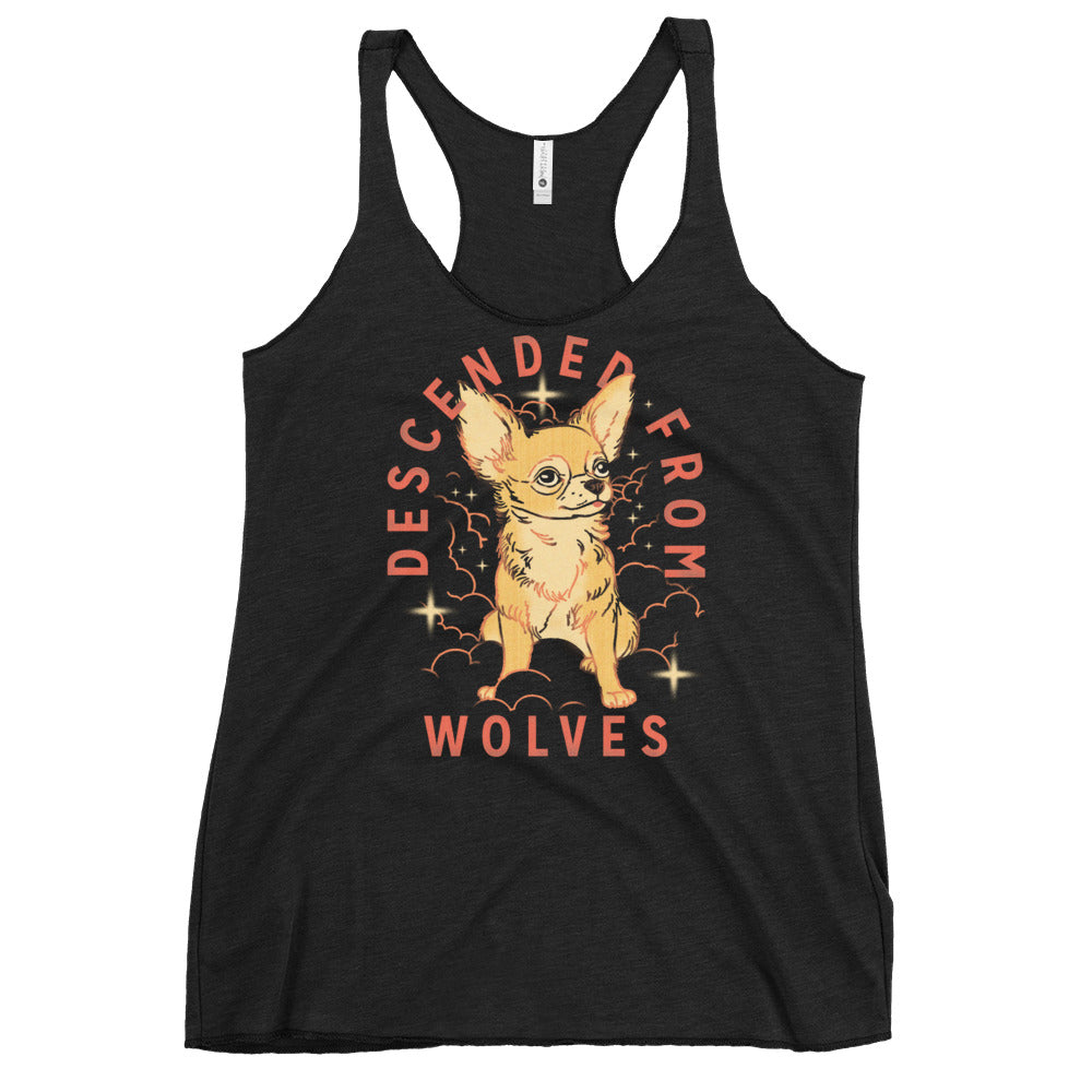 Descended From Wolves Women's Racerback Tank