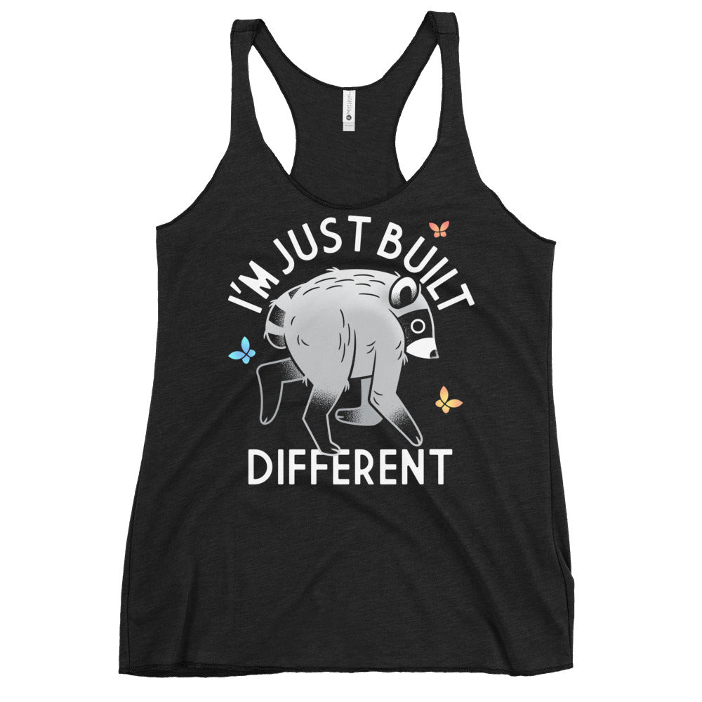 I'm Just Built Different Women's Racerback Tank