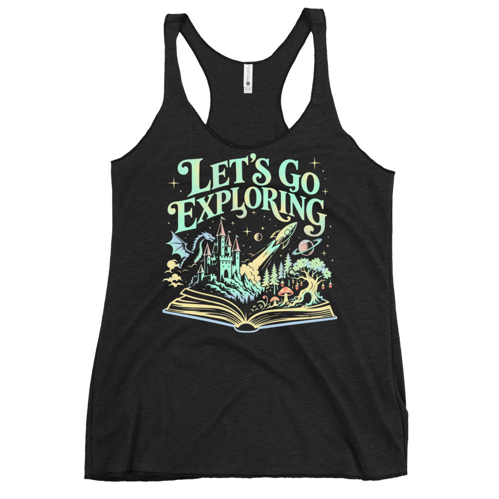 Let's Go Exploring Women's Racerback Tank