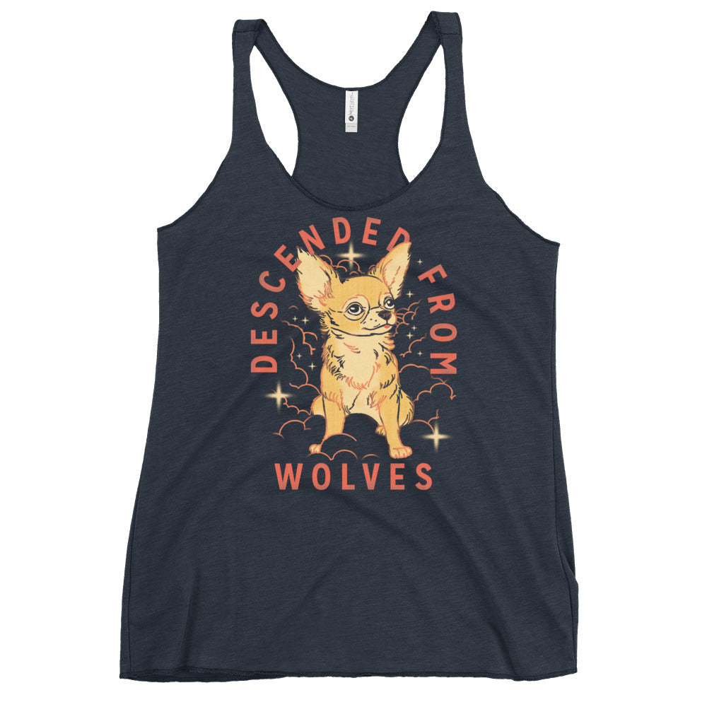 Descended From Wolves Women's Racerback Tank