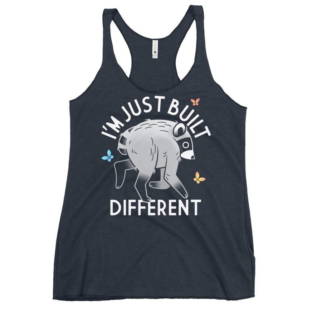 I'm Just Built Different Women's Racerback Tank