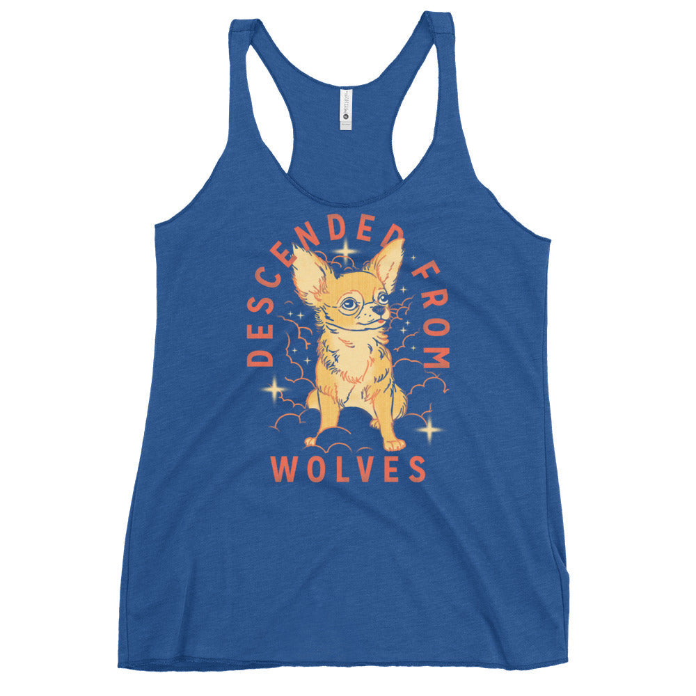 Descended From Wolves Women's Racerback Tank