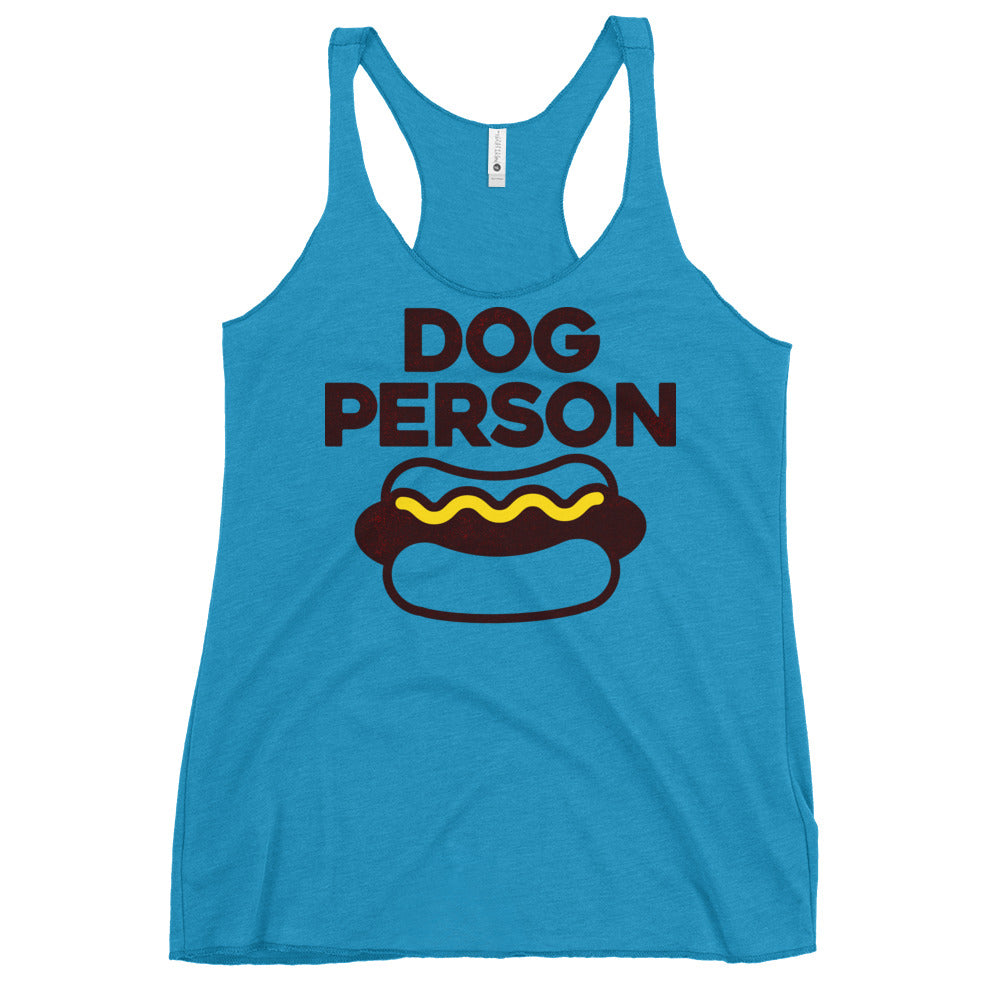 Dog Person Women's Racerback Tank
