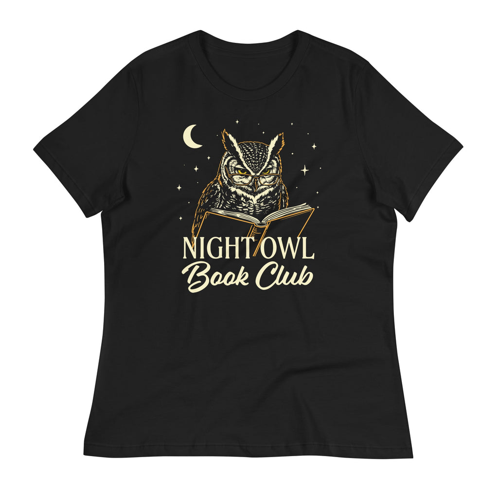 Night Owl Book Club Women's Signature Tee