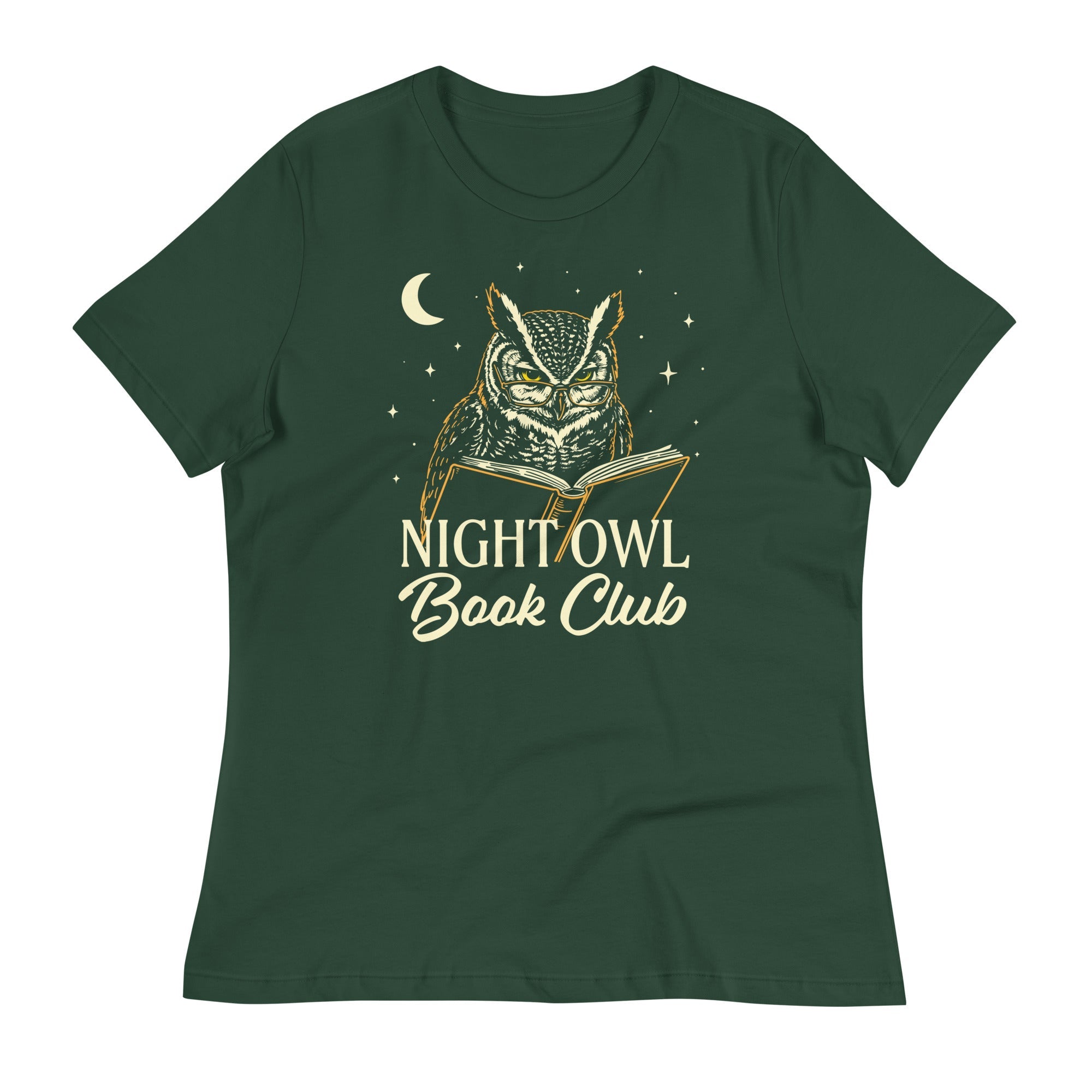 Night Owl Book Club Women's Signature Tee