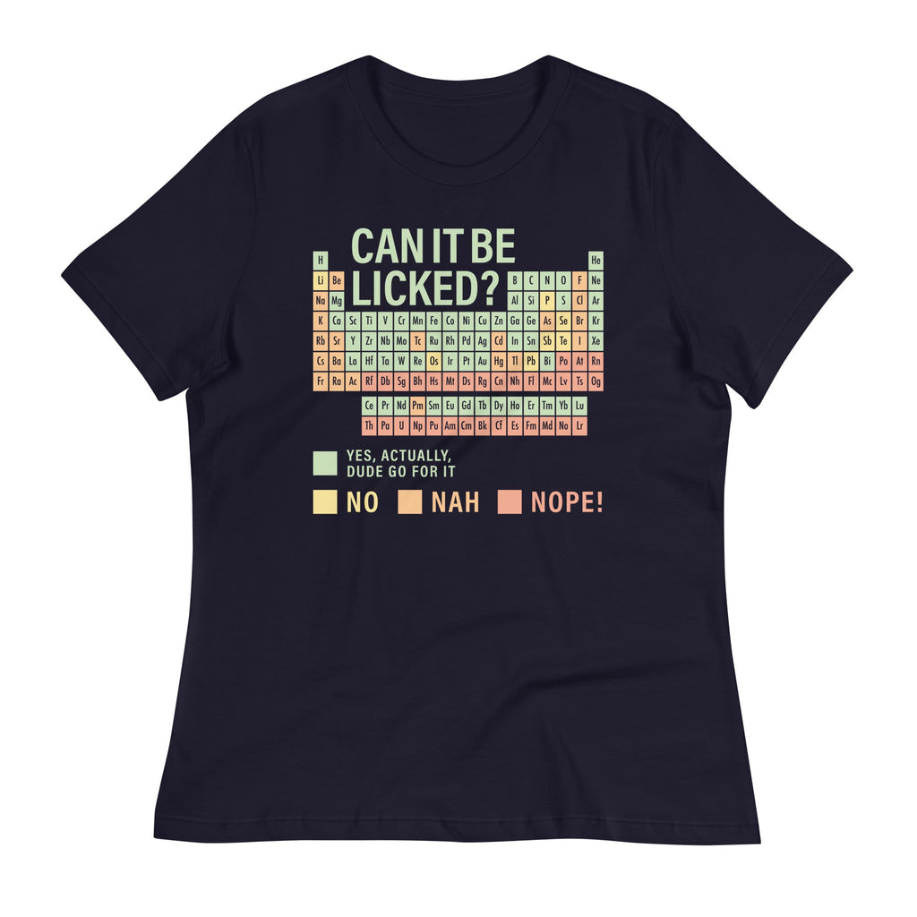 Can It Be Licked? Women's Signature Tee