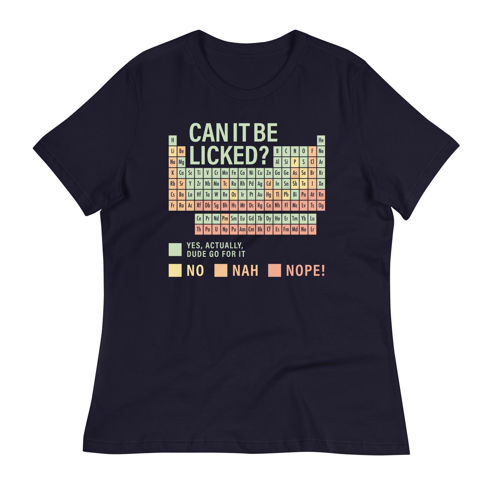 Can It Be Licked? Women's Signature Tee