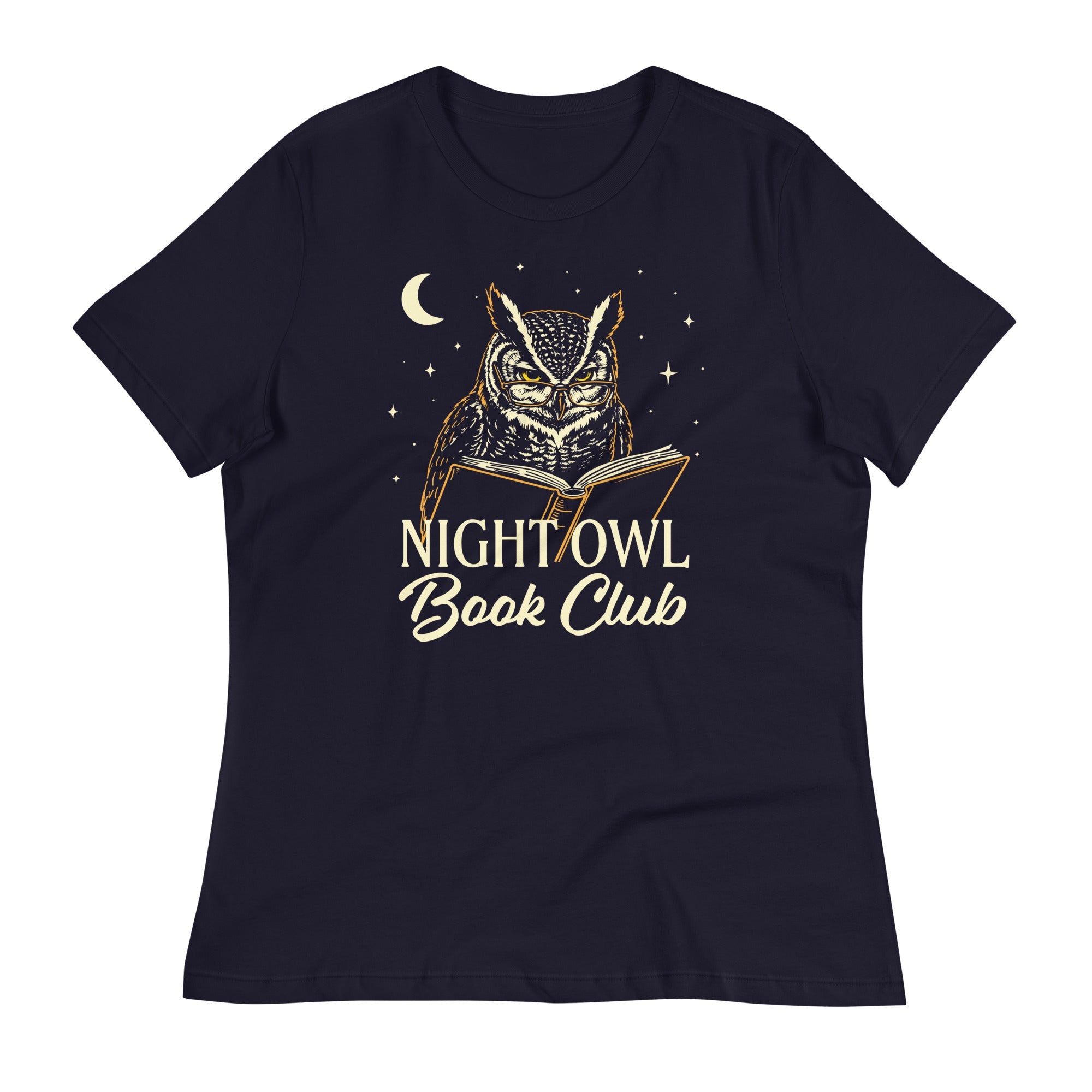 Night Owl Book Club Women's Signature Tee