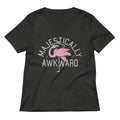 Majestically Awkward Women's V-Neck Tee