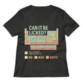 Can It Be Licked? Women's V-Neck Tee