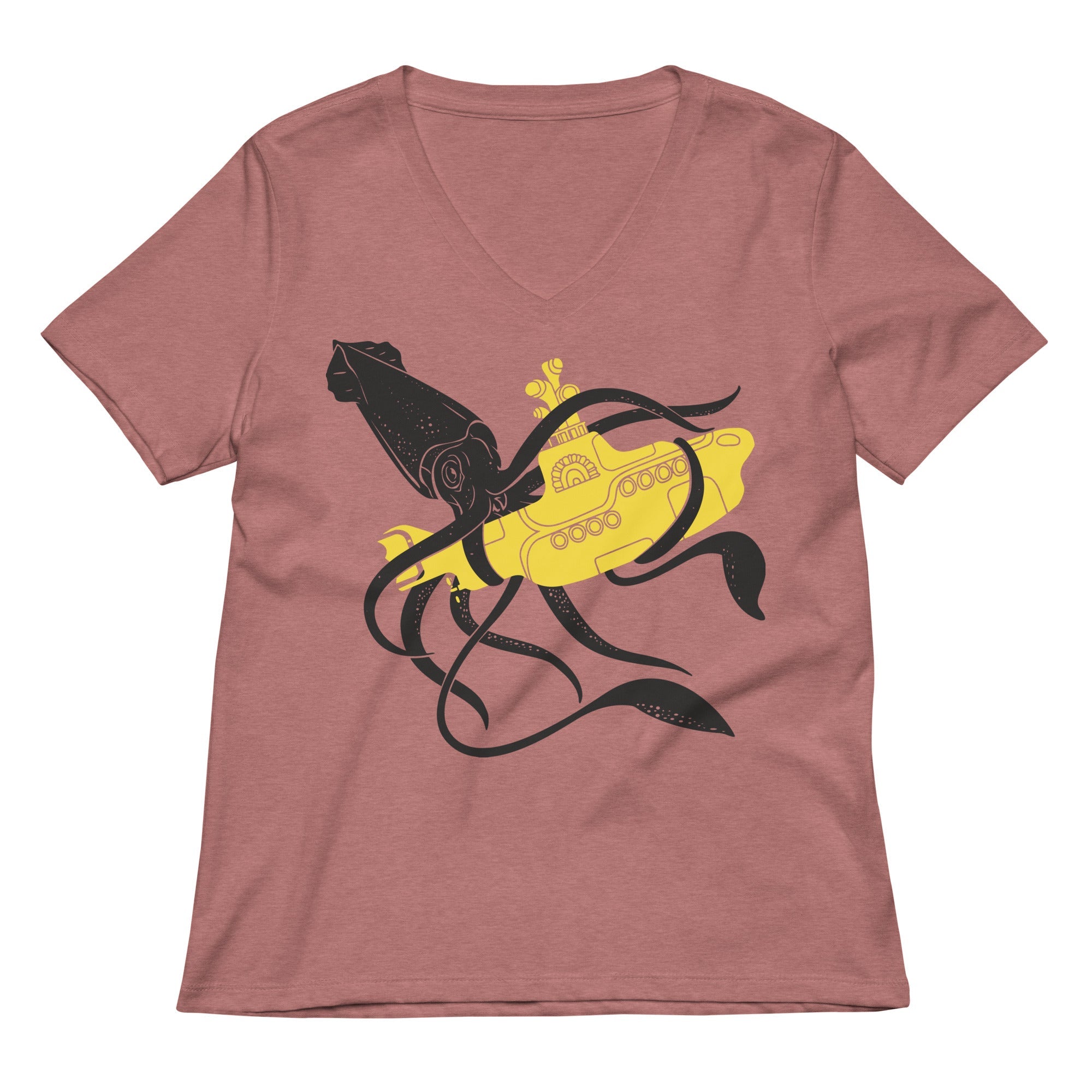 Squid Sub Battle Women's V-Neck Tee