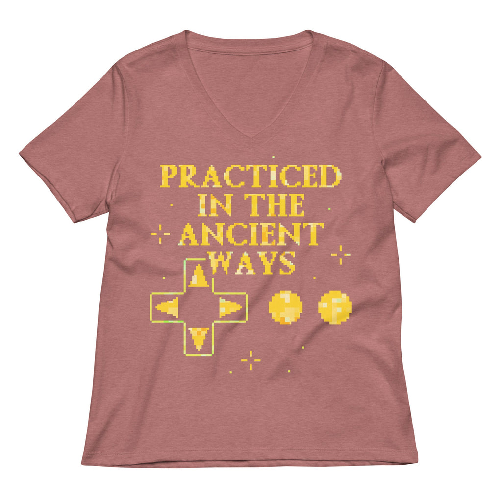 Practiced In The Ancient Ways Women's V-Neck Tee