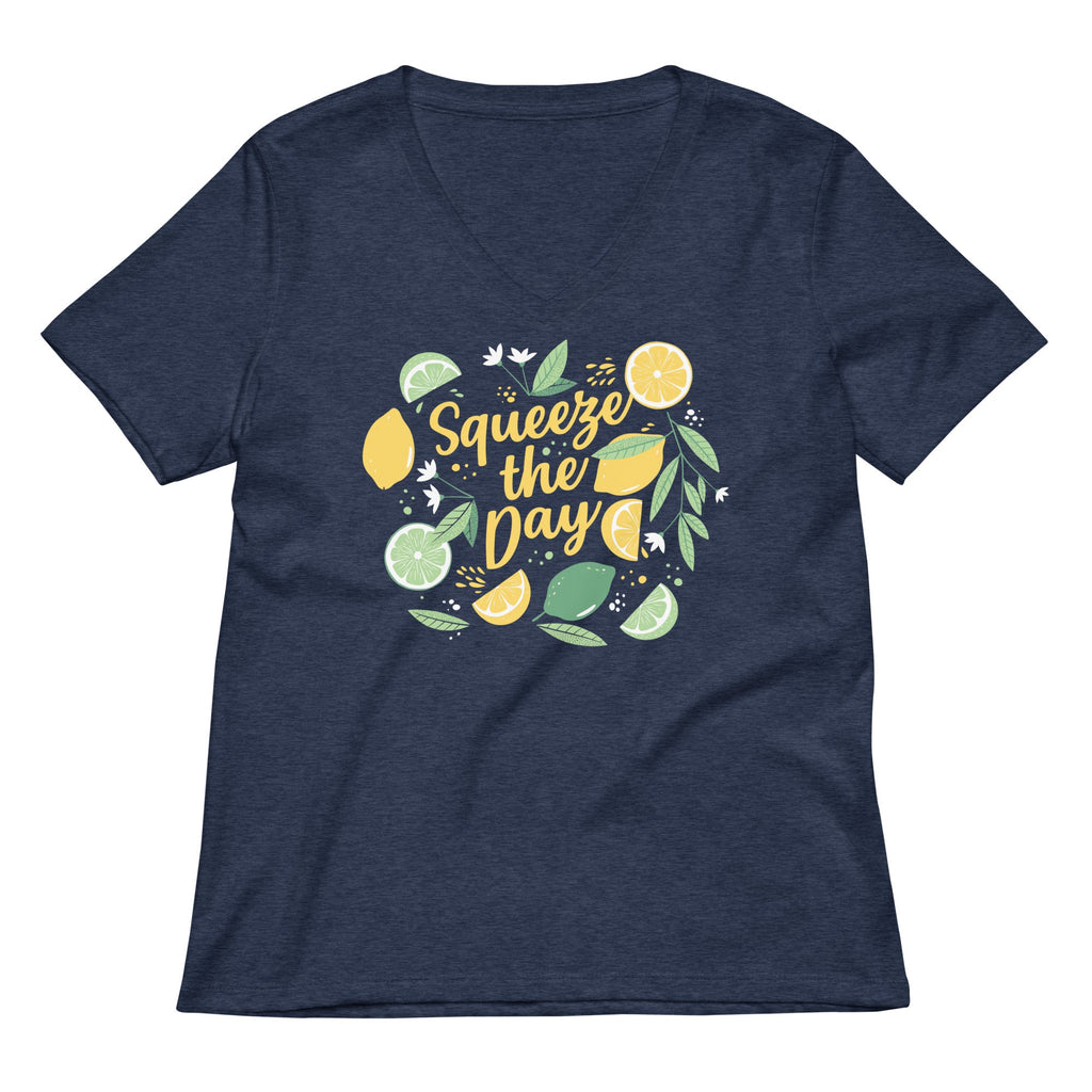 Squeeze The Day Women's V-Neck Tee