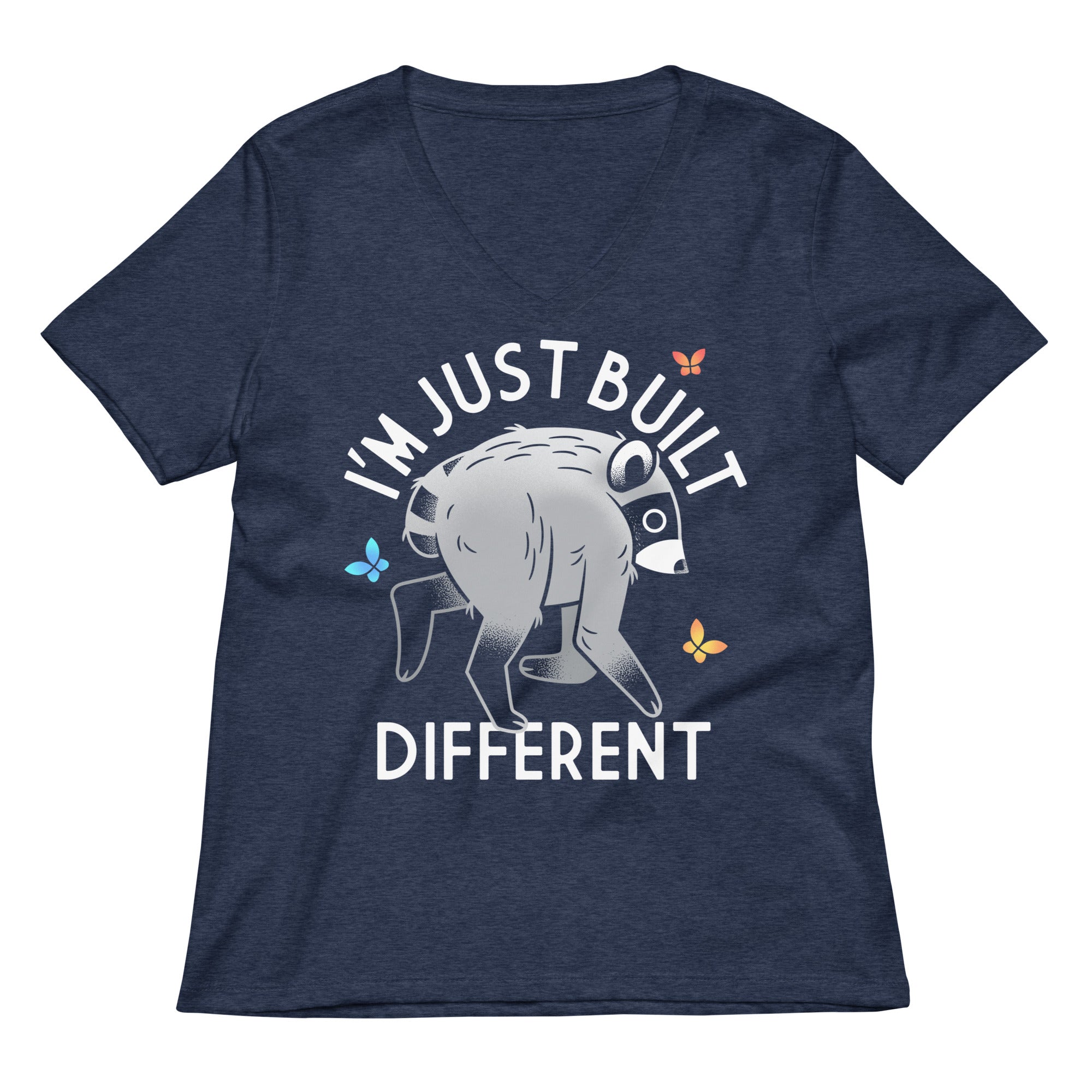 I'm Just Built Different Women's V-Neck Tee