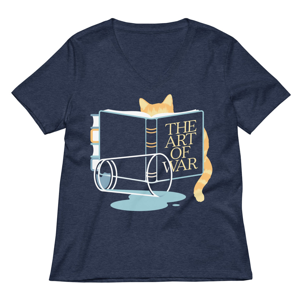 The Art Of War Women's V-Neck Tee