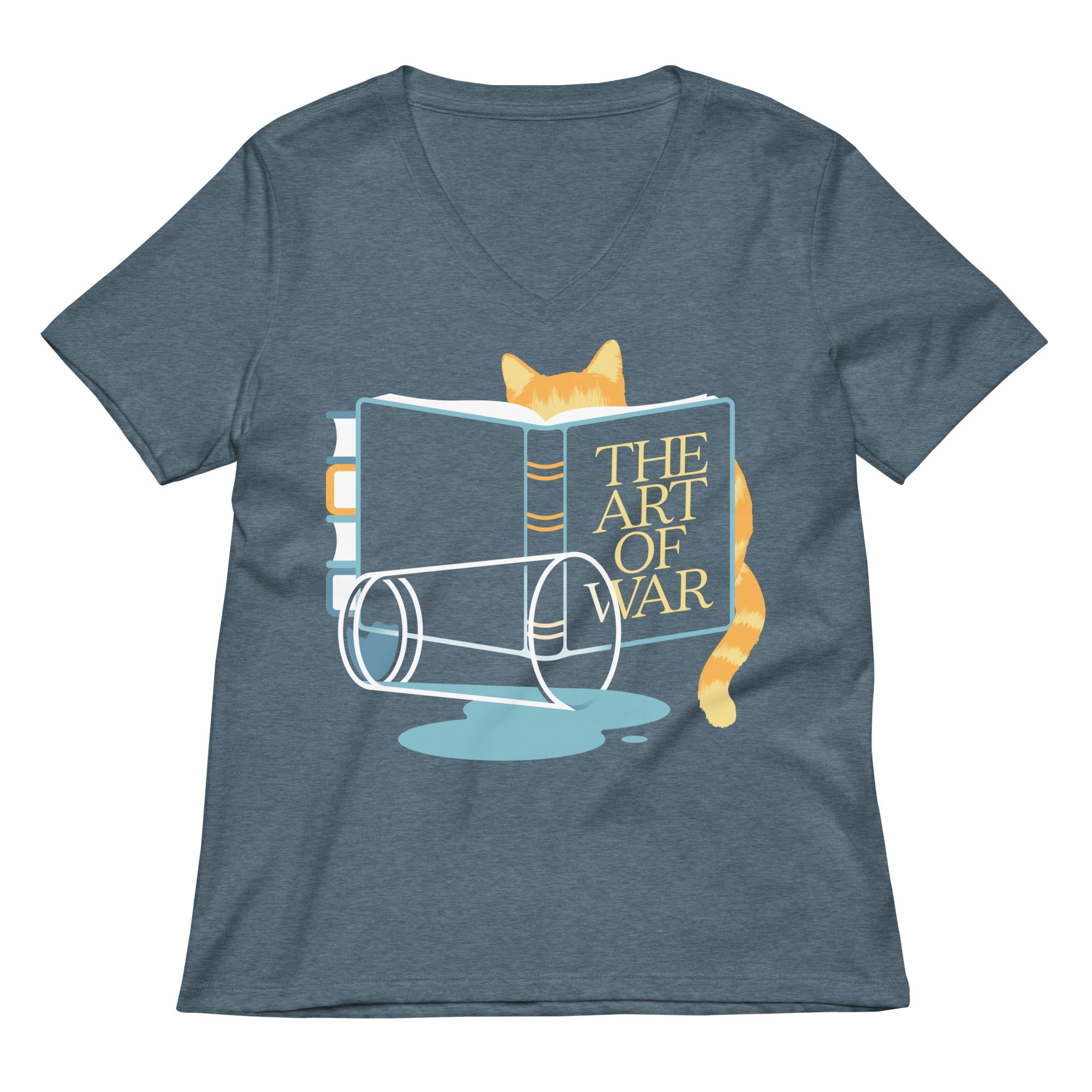 The Art Of War Women's V-Neck Tee
