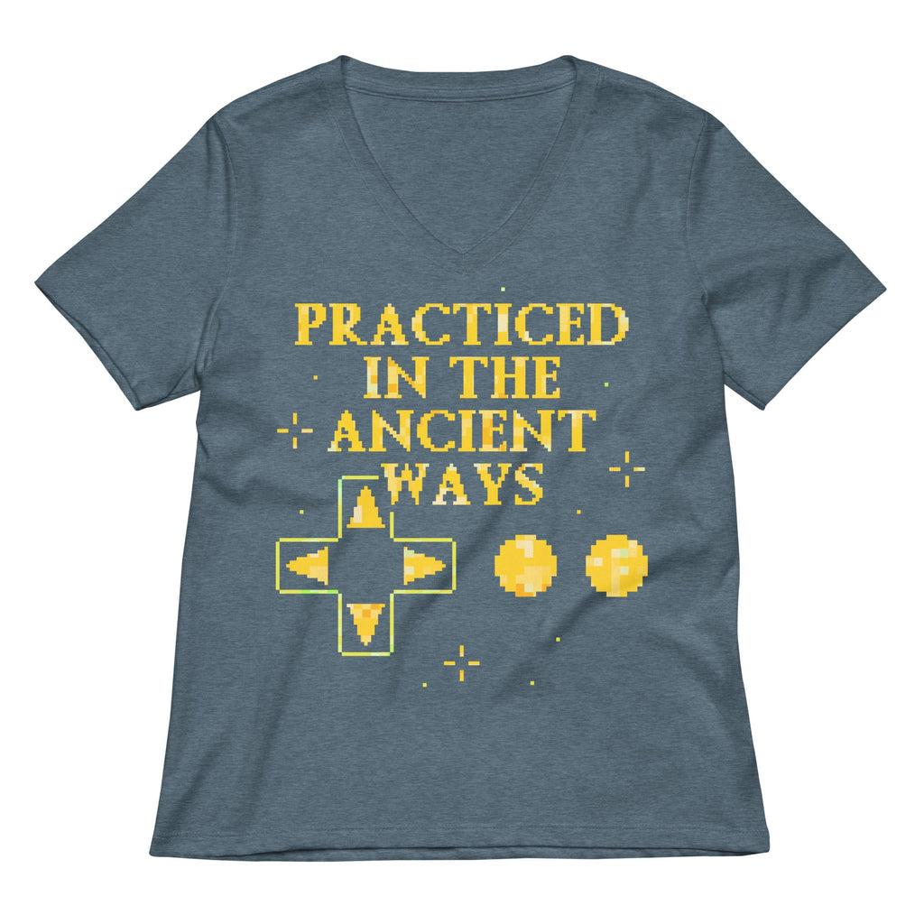 Practiced In The Ancient Ways Women's V-Neck Tee