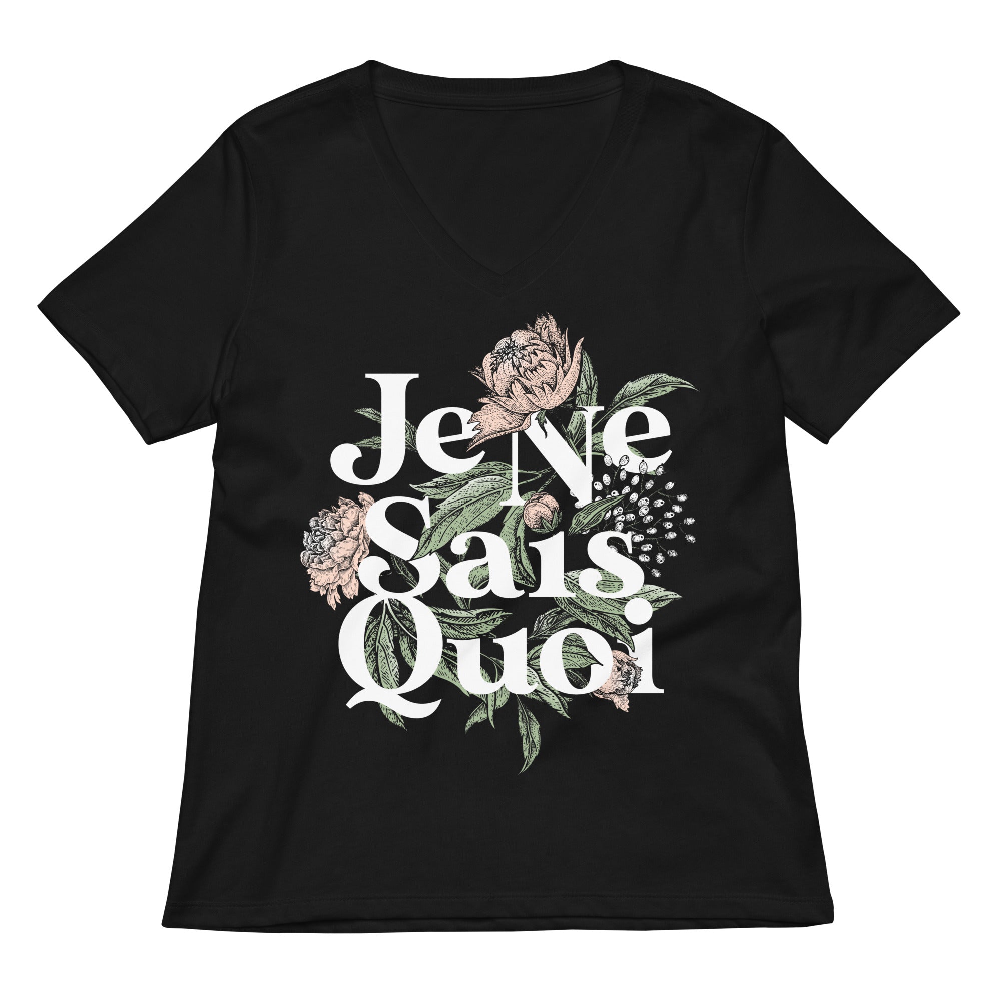 Je Ne Sais Quoi Women's V-Neck Tee