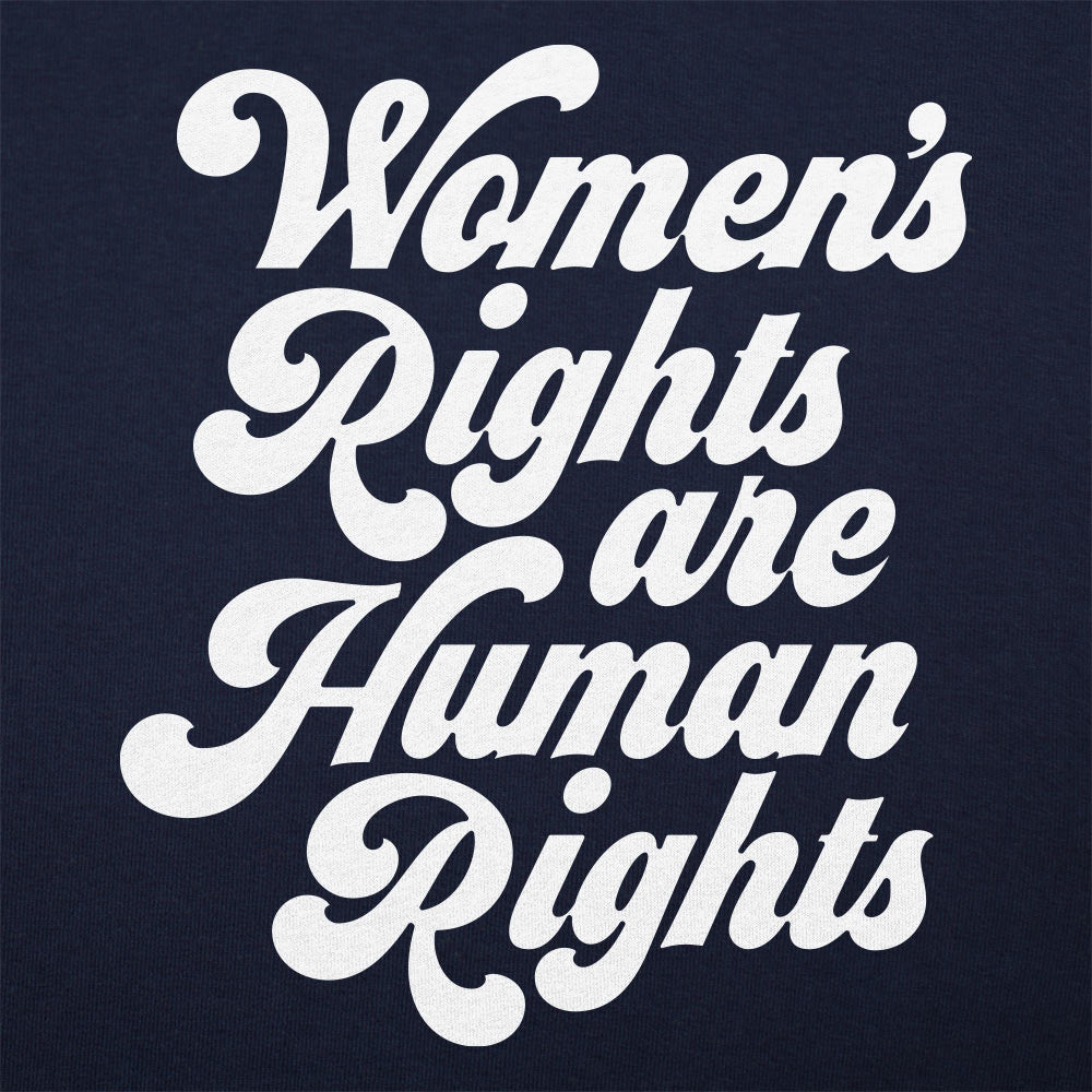 Women's Rights Are Human Rights Retro Script Design
