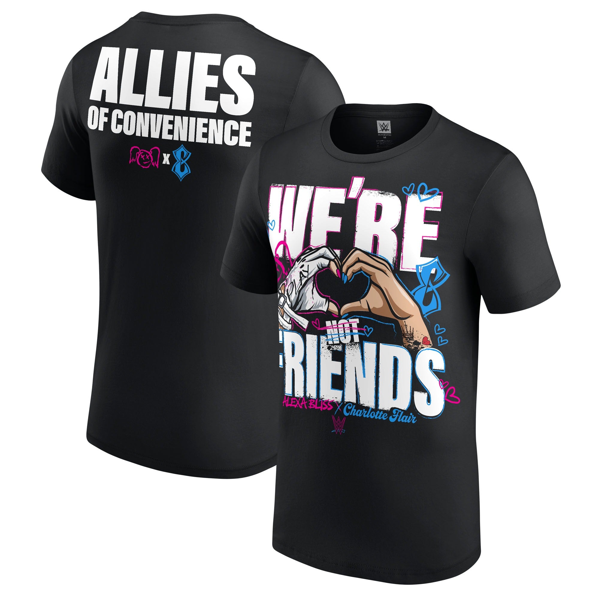 Alexa Bliss And Charlotte Flair Allies Of Convenience Shirt