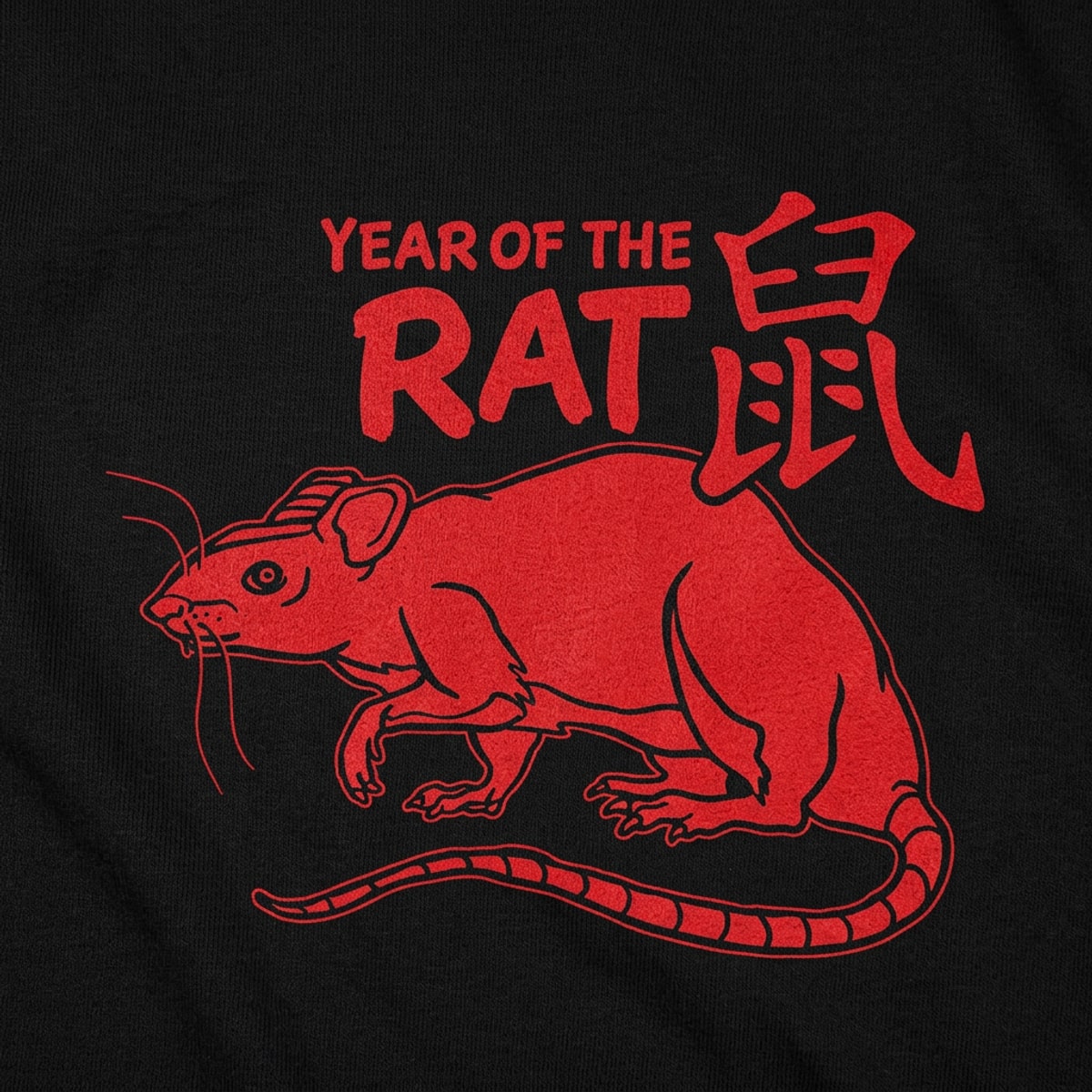 Year Of The Rat Chinese Zodiac Design