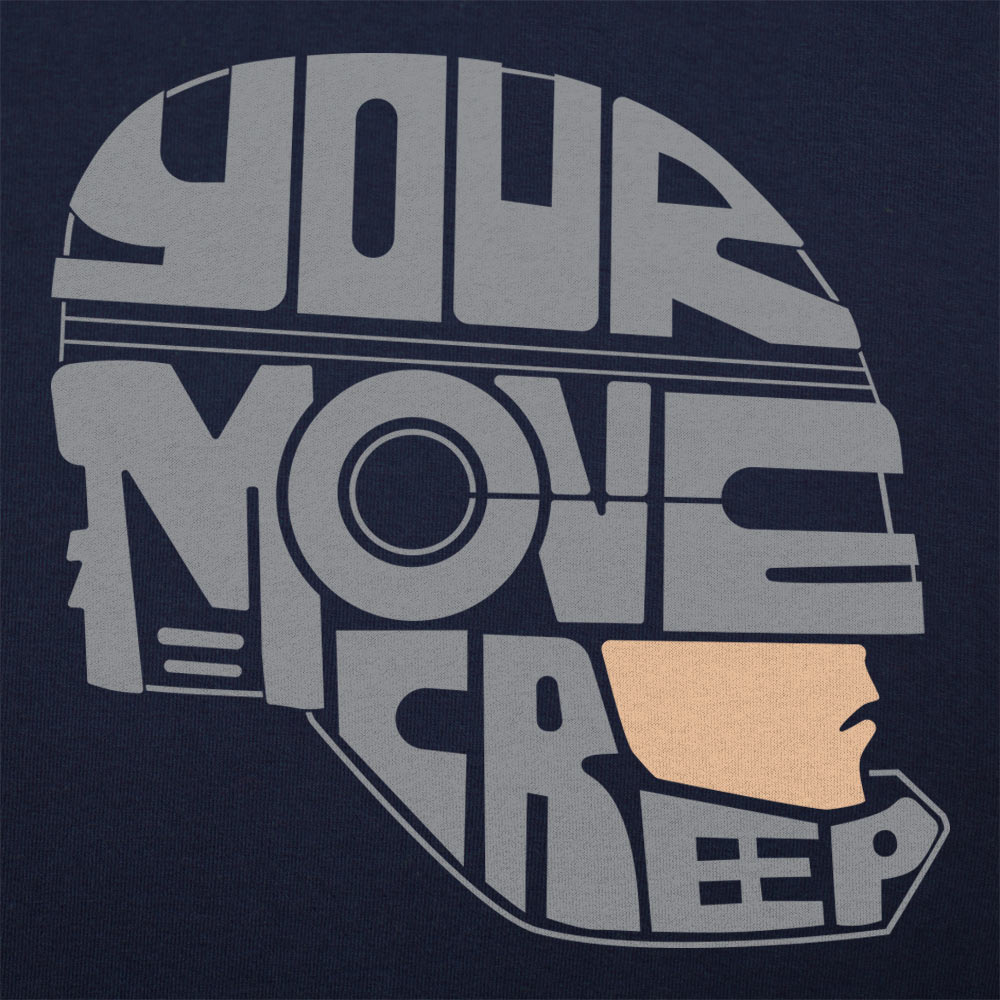 Your Move Creep Cyborg Police Officer Graphic
