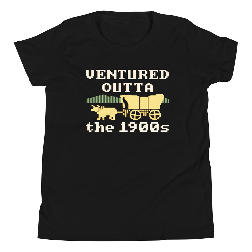 Ventured Outta The 1900s Kid's Youth Tee