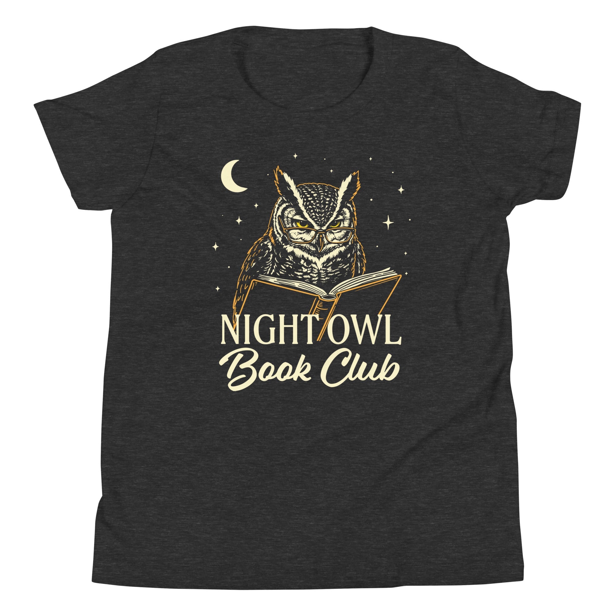 Night Owl Book Club Kid's Youth Tee