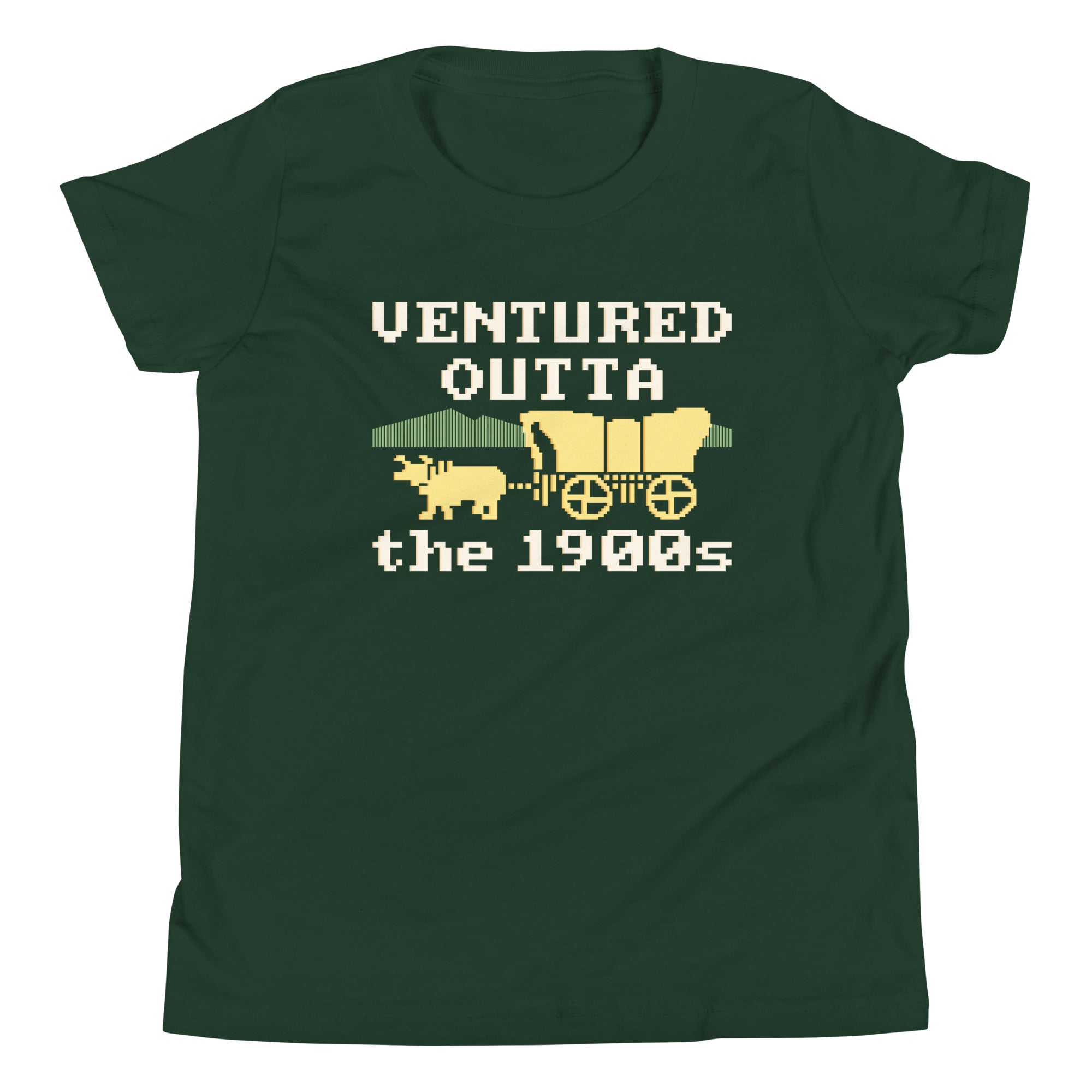 Ventured Outta The 1900s Kid's Youth Tee