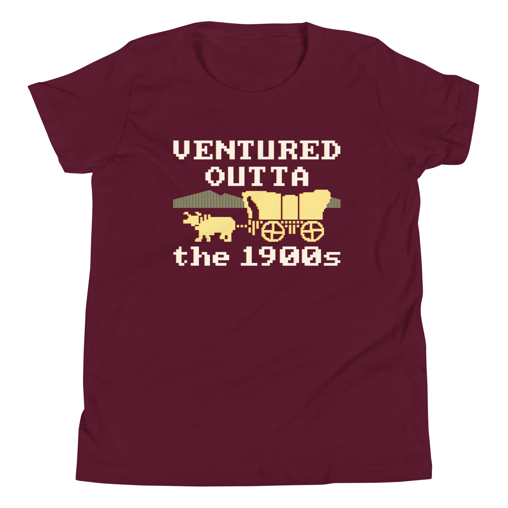 Ventured Outta The 1900s Kid's Youth Tee