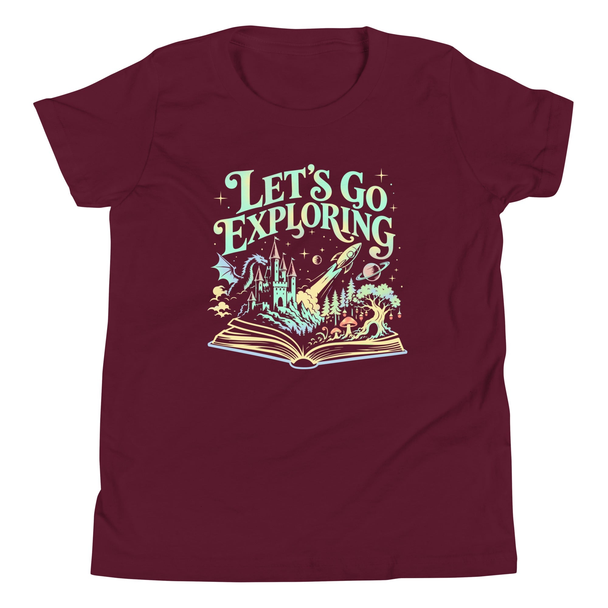 Let's Go Exploring Kid's Youth Tee