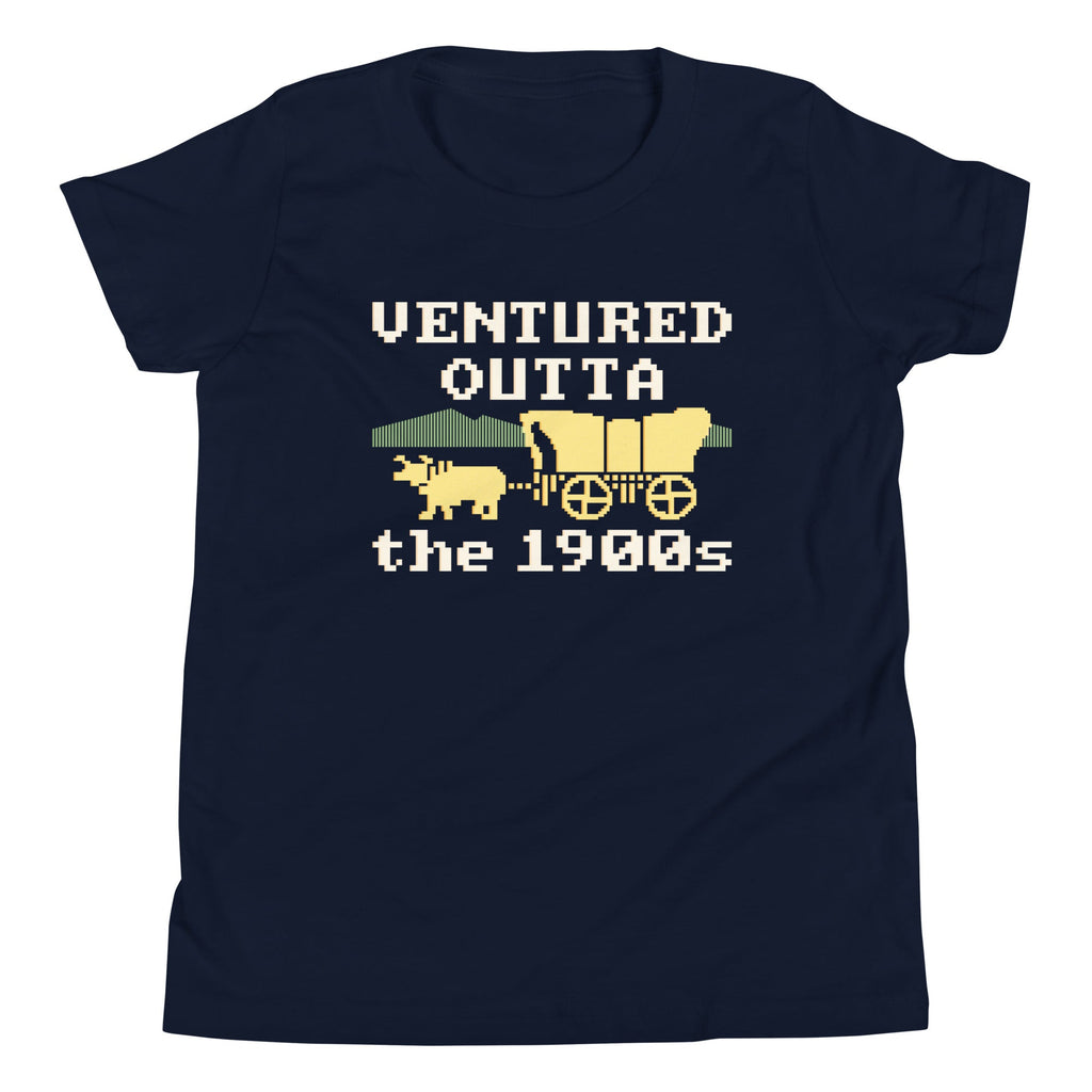Ventured Outta The 1900s Kid's Youth Tee