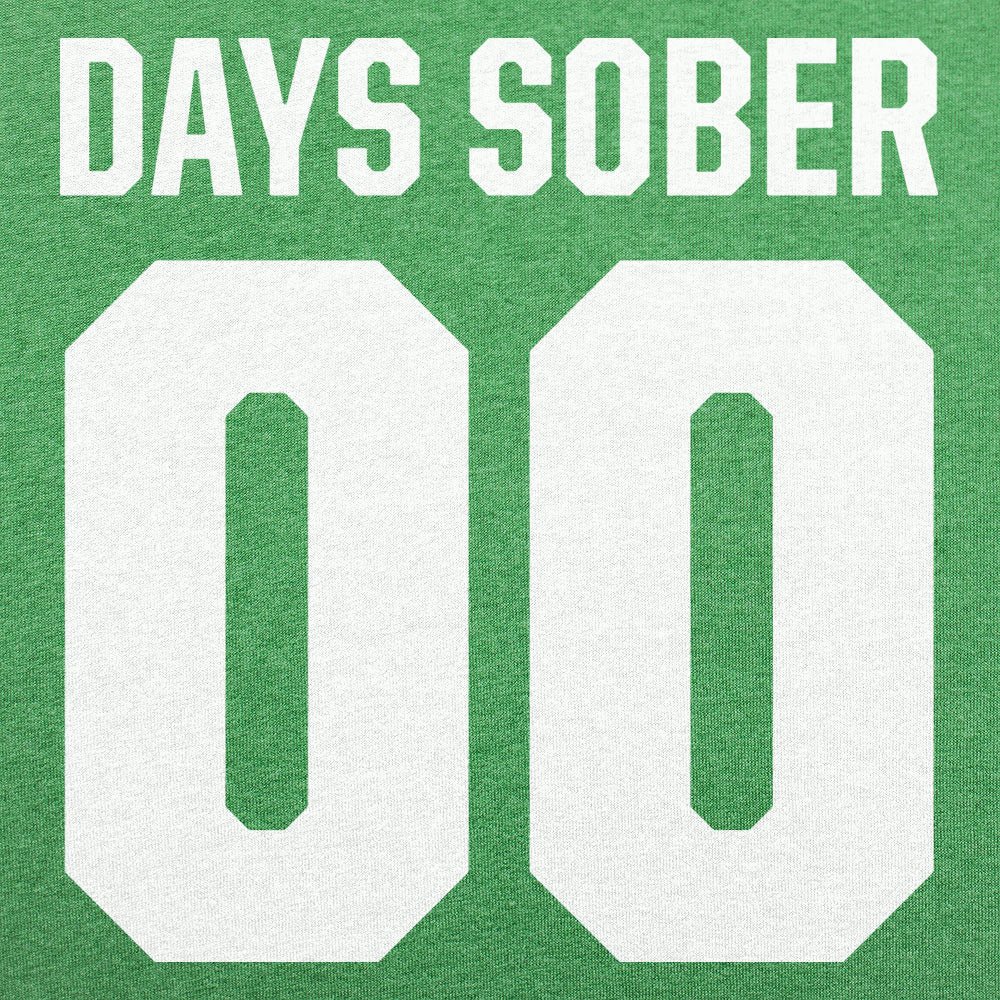 Zero Days Sober Big 00 Scoreboard Design