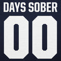 Zero Days Sober Big 00 Scoreboard Design