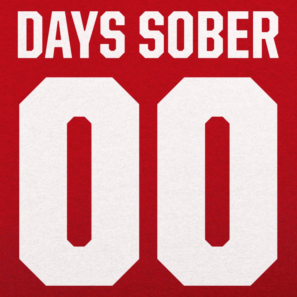 Zero Days Sober Big 00 Scoreboard Design